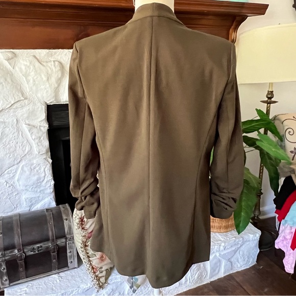 Philosophy Women's Olive Green Jacket Unlined Size S/P NWT - Picture 3 of 9